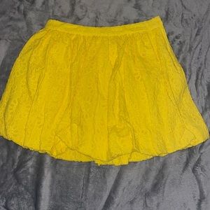 NWT Lilly Pulitzer sz 6 Leah skirt in resort yellow